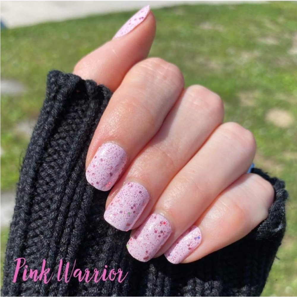 *Retired* Color Street: Pink Warrior | Breast Cancer Awareness Pastel Glitter - Picture 2 of 15